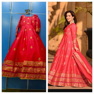 maxi with dupatta