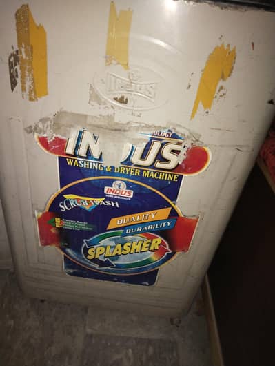 indus washer good condition contact 03078806202