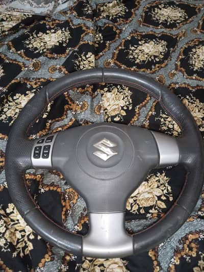 Multimedia Steering wheel for Suzuki Cars with SRS Airbag