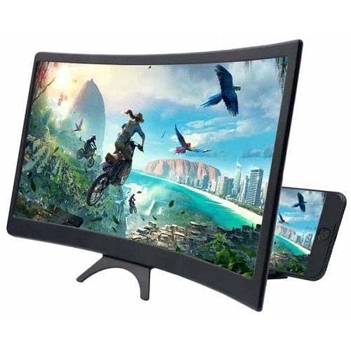 12-Inch 3D Curved Screen Magnifier | HD Video Quality model Ex-1027