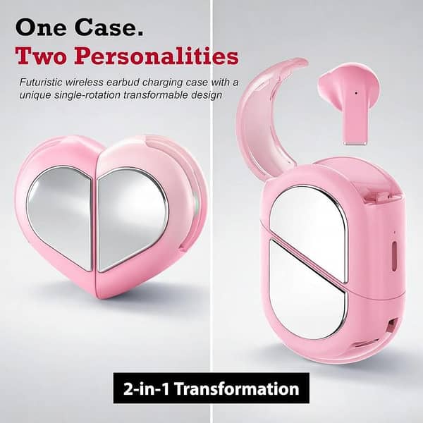 Love 01 TWS Wireless Earbuds with Charging Case