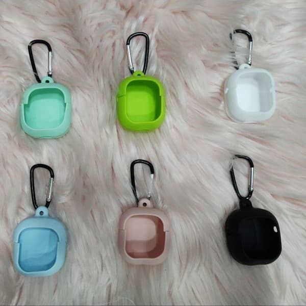 Soft Silicone Air31 Earbuds Case with 360° Protection and Metal Hook