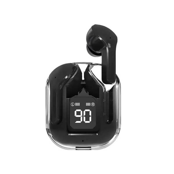 Air 31 TWS Earbuds with Transparent Charging Case and LED Power Display