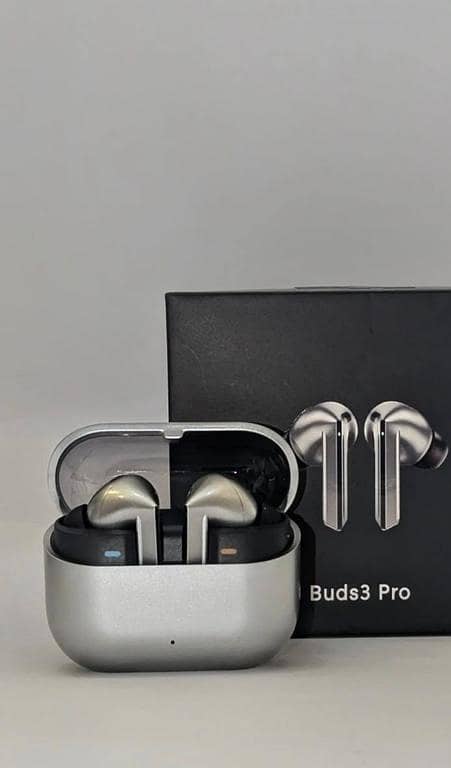 Buds 3 Pro: Bluetooth 5.3 Wireless Earbuds with Deep Bass, Crystal Mic, Touch Controls for Android and iOS