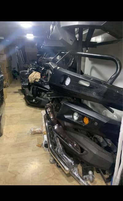 Hummer bumper and seats