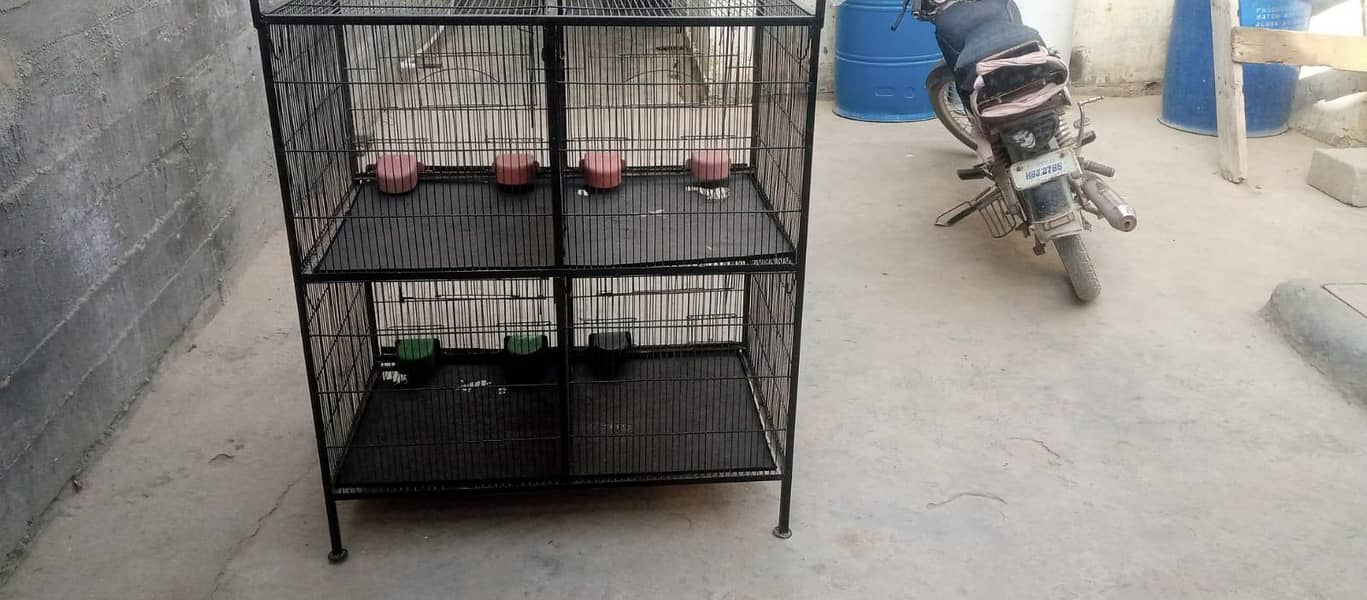 4 portion Cage 18×24 per portion 1