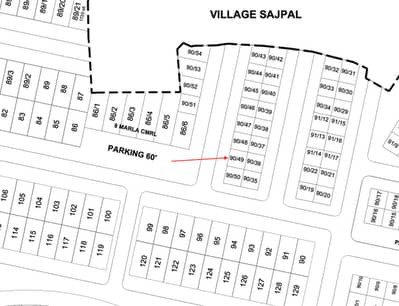 4 marla Commercial Facing Parking, Next to Corner, Visible Location