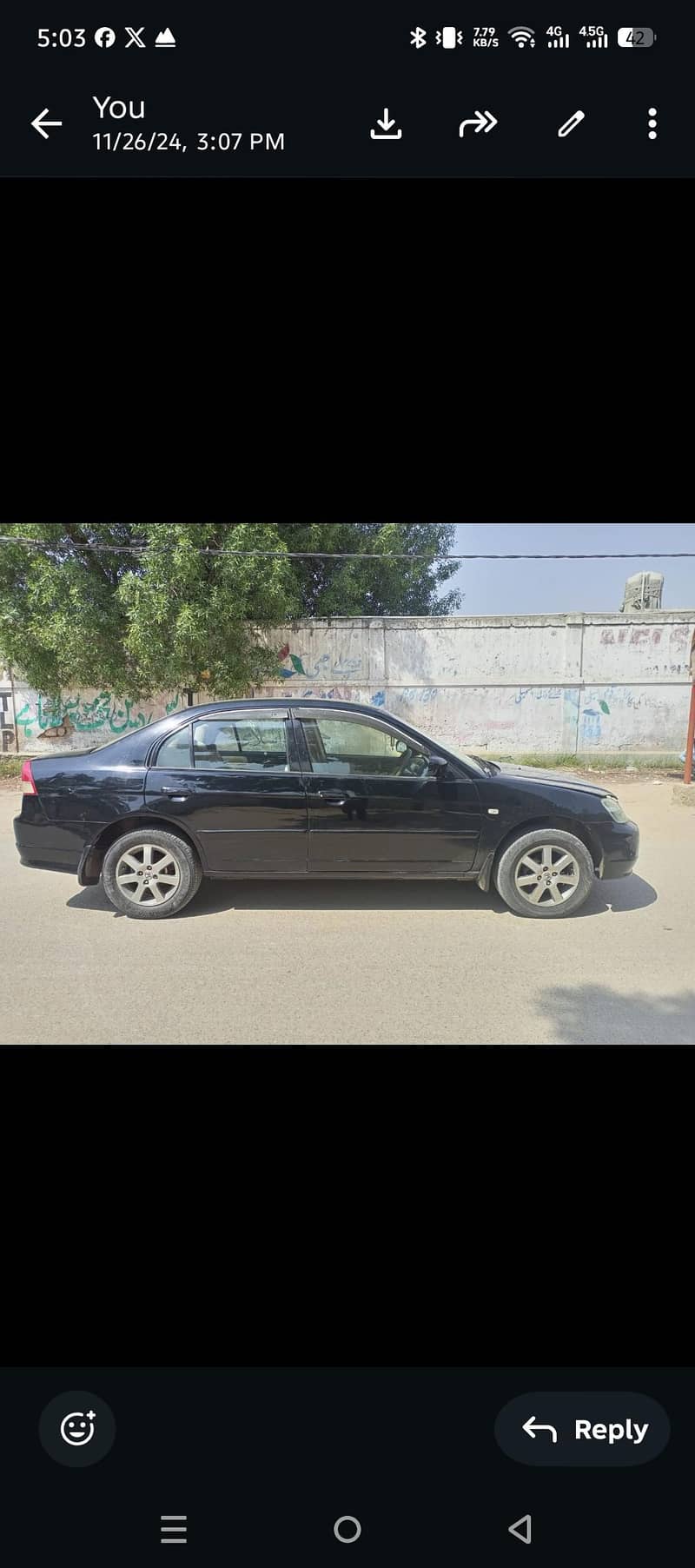 civic exi automatic 10