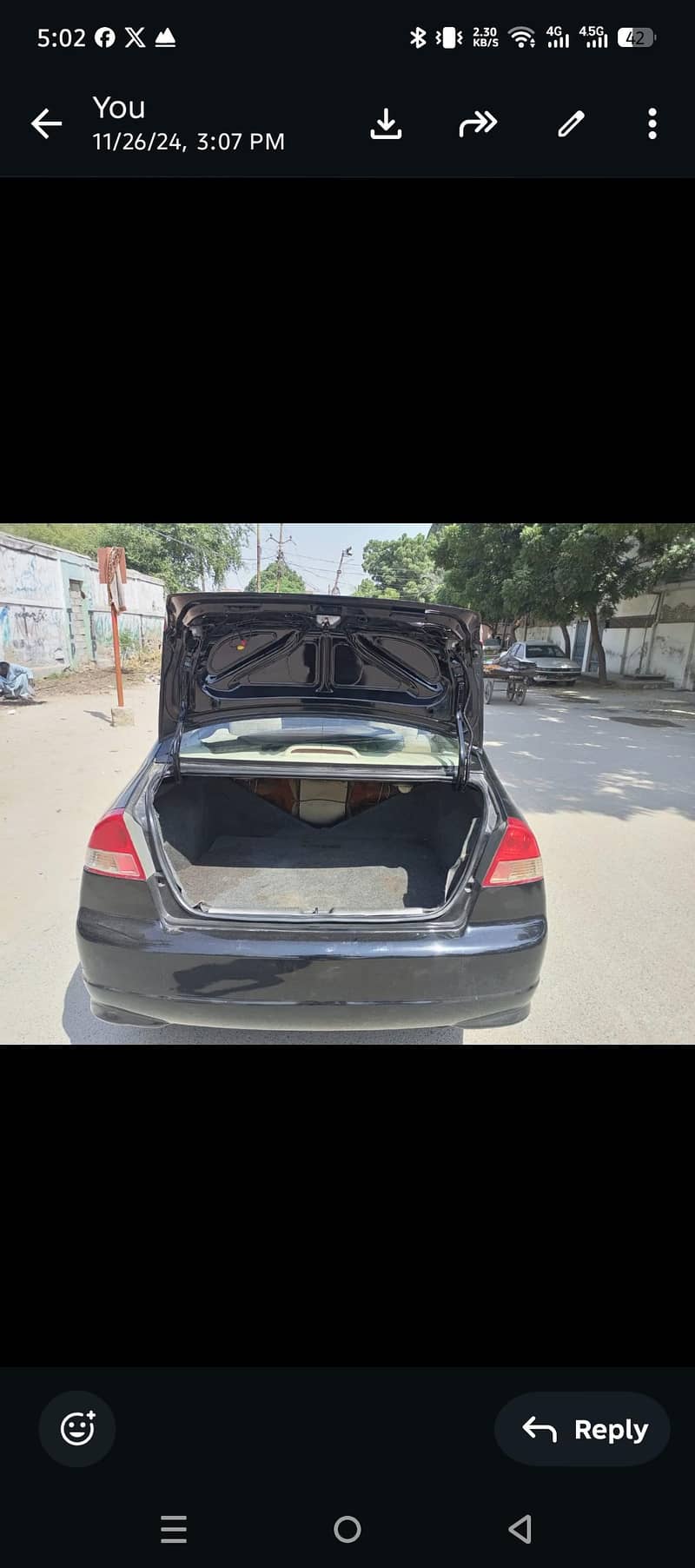 civic exi automatic 12
