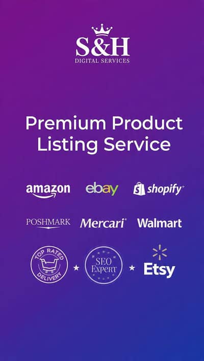 product listing services available.
