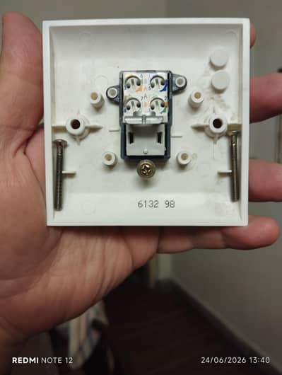 Legrand Data Socket RJ45 cat 5 UTP 6132