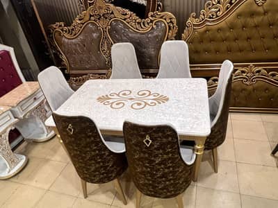 Dining with 6 chair