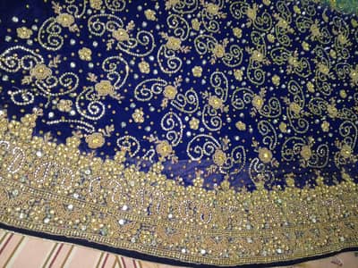 Sky and Dark blue combo coloured maxi dress-excellent condition