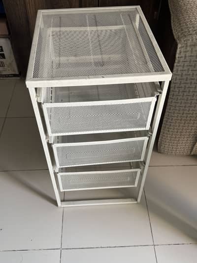 Ikea Drawer set for office and kitchen utensils with wheels