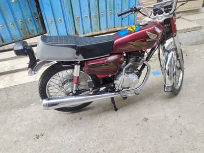 Honda 125 Model 2021 dacuments biomatric on spot