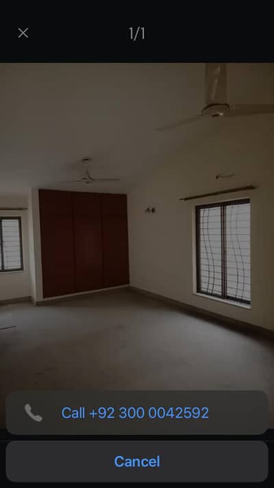 10 MARLA PORTION AVAILABLE FOR RENT