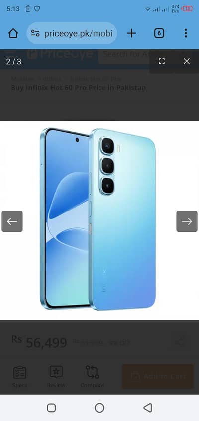 Infinix Other Model hot 60 pro