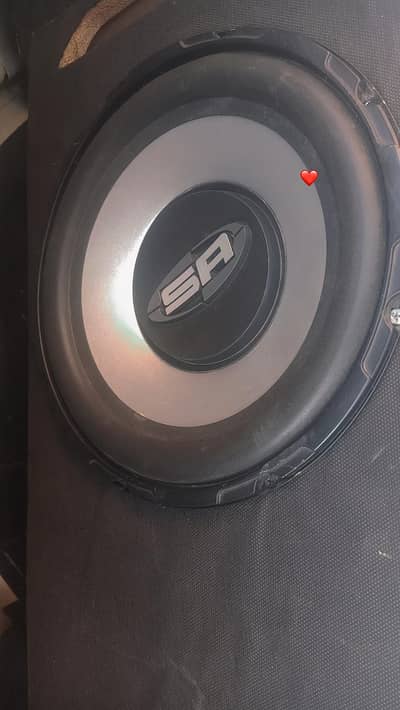 subwoofer with amplifier
