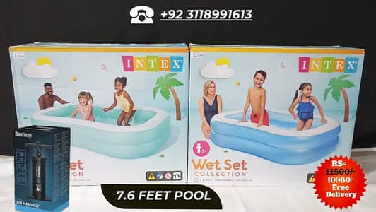Biggest Size Portable Swimming Pool Intex Brand Large Size Pool ‍