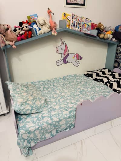 Girls Room Unicorn Bed