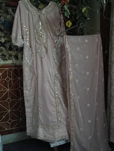 original As3pec asimjofa dress fully embroidered medium and small size
