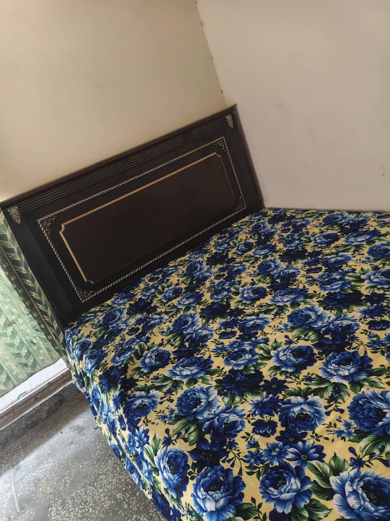 double bed with Mattress 1