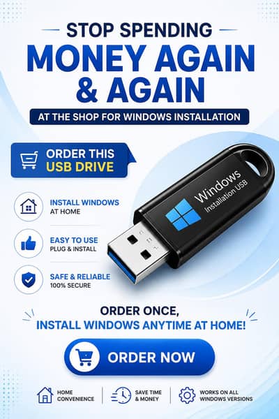 windows 11/10 USB drives