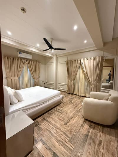 1 bed fully furnish apartment for rent in bahria heights 1