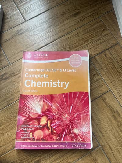 IGCSE Chemistry authentic coursebook newest version