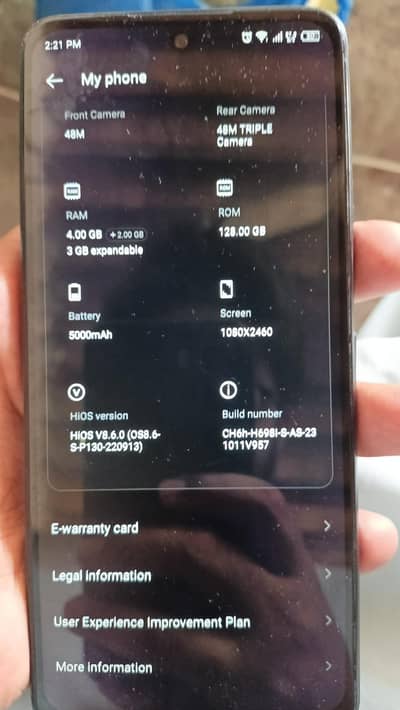 Tecno CAMON 18T