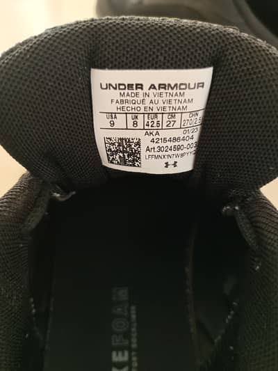 Under armour shoes