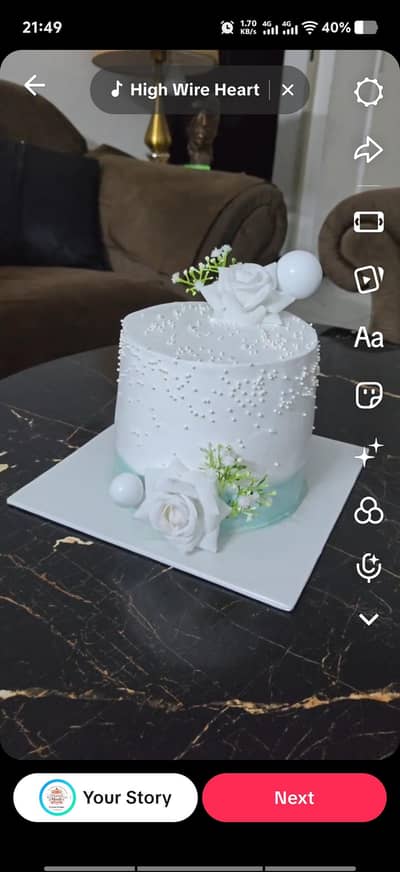 customized event  cakes, cup cakes and brownies in islamabad home bake
