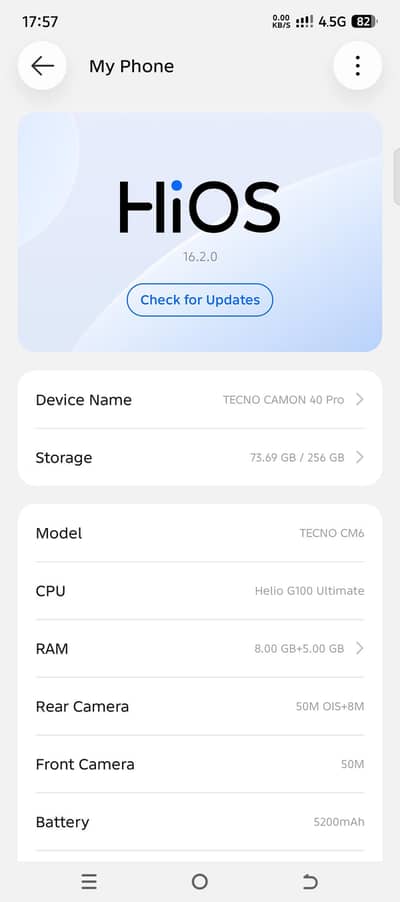 Tecno CAMON 40 Pro