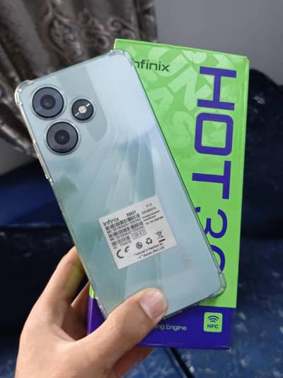 Infinix Hot 30 8+8/128 complete box PTA Approved