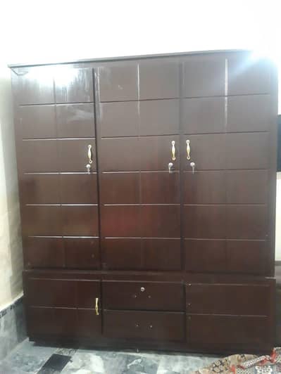 wardrobe 2pc wooden mix