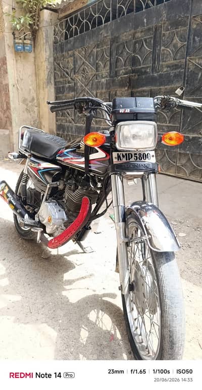 Honda CG125s self start
