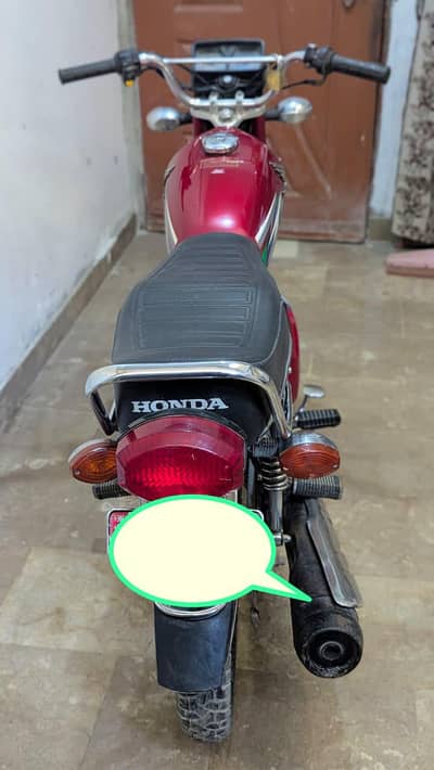 Urgent Sale – Honda CG 125 2022 Model, Registered 2024