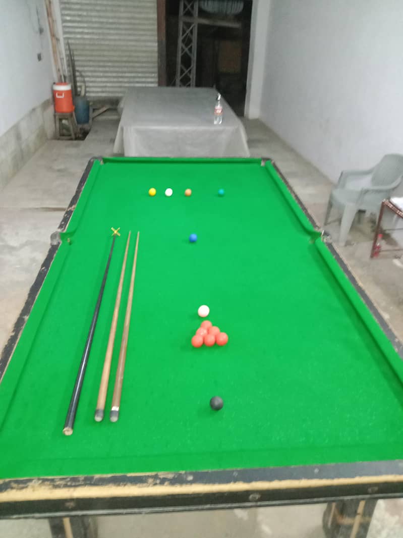 snooker table 1