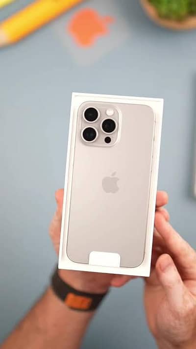 Apple iPhone 15 Pro Max PTA Approved with Original Box and charger