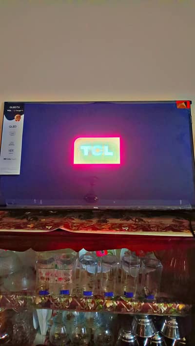 smart google led TV brand TCL new only box open not use