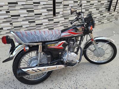 Honda CG 125 2024 model All Punjab Number
