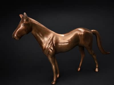 Brass Horse Showpiece Elegant Home Decor