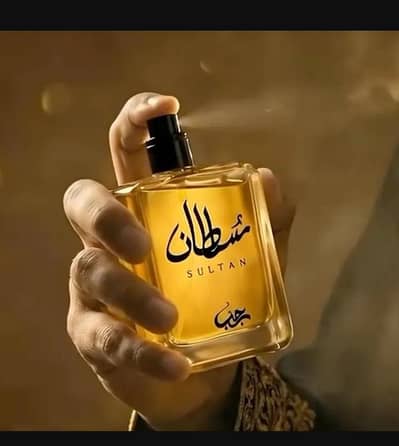 Sultan zircon citrus perfume 50ml Men Yellow Glass Bottle