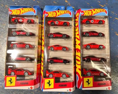 Hot Wheels Ferrari 5 Pack