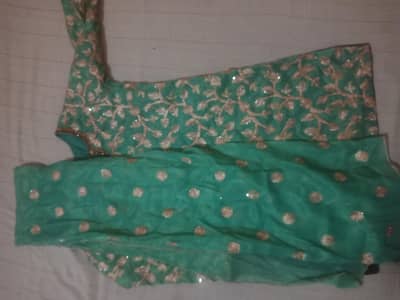 party dress full gota work