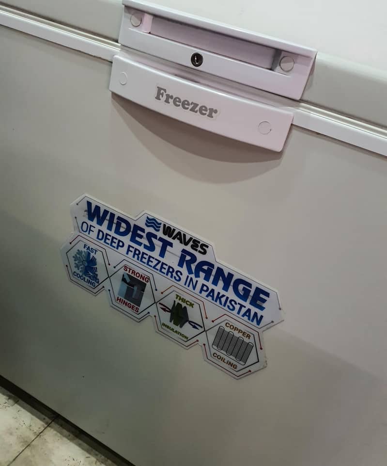 waves deep freezer 1