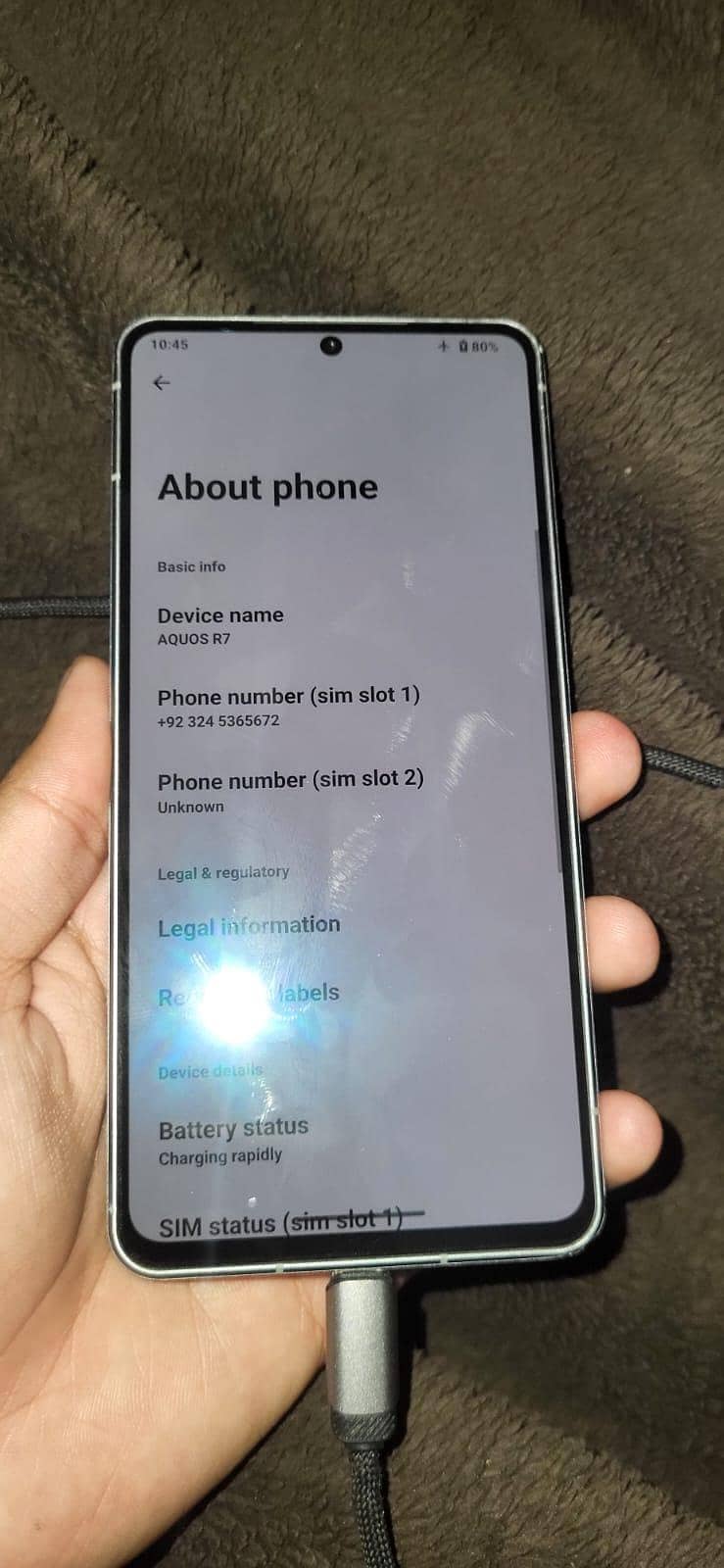 Sharp Aquos R7 0