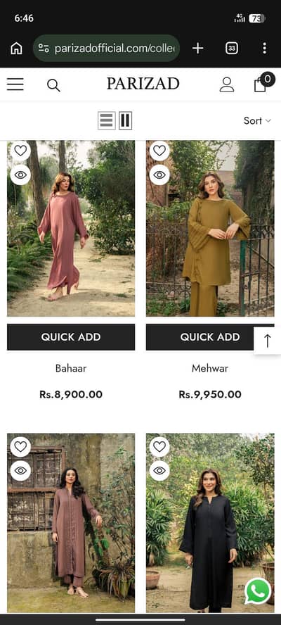 Parizad Brand Just Kurta