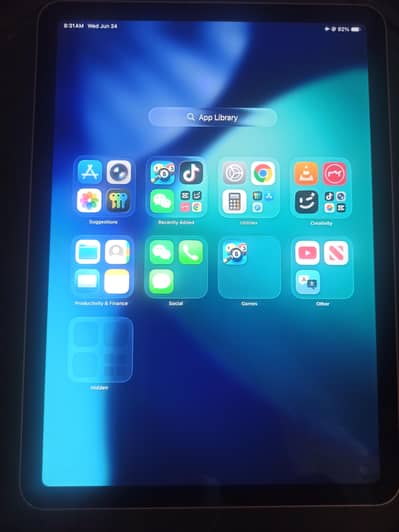 iPad air 4th generation