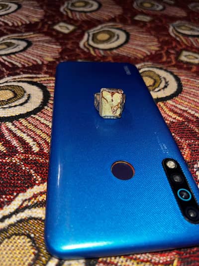 chandii ring zahar mohra pathar 100℅ original